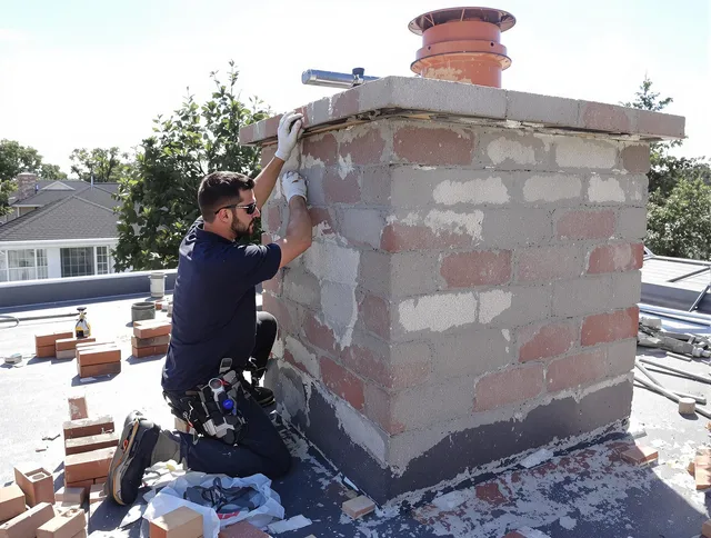 Advanced chimney repair process by Waxhaw Chimney Sweep in Waxhaw, NC